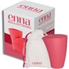 Enna Box - Contenitore Sterilizzatore per Coppetta Mestruale e Disco Mestruale, Custodia per Trasporto e Conservazione, Sterilizzazione in Microonde in 3 Minuti, Compatibile con i Prodotti enna