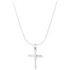 Generic LXGGUC Accessori ragazze 925 Sterling Silver Tiny and Men, vintage Sideways Danty per donne, regalo di compleanno della collana a croce