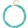LILIE&WHITE Collana Spessa per Donna con Perle di Resina Multicolore, Gioiello Personalizzato Stile Girocollo, Collana a Choker per Estate, Vacanza al Mare, Festa Boho, Regalo, Resina