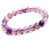 Jaipur Gems Mart AAA Natural Super Seven 7 Melody Stretch Bracciale | 7-7.5? Lunghezza del Braccialetto Super Seven Bracciale Gemstone | Bracciale Unisex | Perline Figura Rotonda 6mm | Uomini Braccialetto di Perline