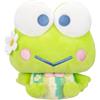 Jazwares Hello Kitty and Friends - Peluche Keroppi pastello Florals da 20,3 cm, prodotto con licenza ufficiale Sanrio dai 6 anni in su