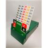 Danish Bridge Supply SuperBridgeBox , Set di 4 Cartoline in plastica al 100% (Verde)