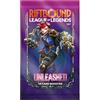 RIFTBOUND League of Legends Riftbound Unleashed booster pack 1 bustina versione Inglese