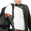 FIESTAS GUIRCA | Fondina Nera (Taglia Unica) - Accessorio per Costume da Poliziotto e Anni '20 - Ideale per Feste in Maschera, Carnevale e Halloween - Adulto Unisex - Nero