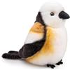 lilizzhoumax Peluche di codibugnolo settentrionale 14cm/5" simulazione Peluche di tetta giocattolo Peluche uccello morbido Bambole Animali Selvatici Regalo per Bambini e Amici collezione di uccelli