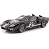 SHELBY COLLECTIBLES 1966 Ford GT-40 MK 2 Black #2 1/18 by Shelby Collectibles SC408 by Shelby Collect