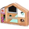 Eichhorn - Blocchi Audio Baby Pure Sensorik - Realizzati in Legno di faggio Certificato FSC al 100%, Giocattolo in Legno sostenibile, funzioni sonore e sonore, Adatti per Bambini a Partire da Un Anno
