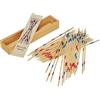 Generico Gioco da Tavolo in Legno Shangai Mikado Multigiocatore di Strategia 41 Bastoncini di Diverso Colore con Scatola Richiudibile Divertente in Famiglia