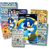 Innovative Designs Sonic The Hedgehog - Libro di adesivi per bambini, 10 fogli con 800+ adesivi Sonic per bambini, bomboniere, forniture di compleanno, album di ritagli e adesivi artigianali con