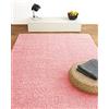 floor factory tappeto moderno Colors rosa fucsia 140x200cm tappeto shaggy pelo lungo super economico