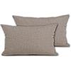 Cieffepi Home Collections Federa Copricuscino MULTICOLOR (Set 2 Federe 30x50 cm, Tortora)