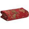 Russo Tessuti Tessuto Tappezzeria Raso San Leucio Fiore Grande New Scampoli 280x280 cm-Bordeaux