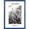 FRAMO 35mm Cornice per immagini 46 x 64 cm | Blu Scuro Sfocato | Cornice in MDF fatta a mano con lastra di vetro artificiale antiriflesso a prova di rottura e robusta parete posteriore in MDF