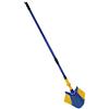 ohmtronixx Scopa angolare con manico telescopico, allungabile fino a 152 cm, girevole a 180 gradi, scopa da parete per pareti, angoli, ragnatele