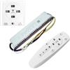 Ableholy Trasformatore driver LED intelligente 2.4G con telecomando per oscuramento e controllo del colore (24-40 W per canale, 4 canali, 160 W totali)