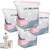 Generico No Pump 3d Vacuum Storage Bags, Vacuum Pack Bags for Clothes 3-Sec Fast Compression, Pump Free Vacuum Storage Bag 3d, Vacuums Pack Bag for Clothes, Duvet Travel and Home (A 4PCS)