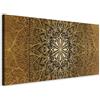 murando Quadro Mandala 200x80 cm 5 pezzi Stampa su tela XXL Immagini moderni Murale Fotografia Grafica Decorazione da parete Astratto Arte f-A-0491-b-o