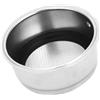 WPKD BLUEIY Filtri da caffè in Acciaio Inossidabile,51mm Filtro Caffe,Filtri riutilizzabili,Tazza Filtro in Staccabile Cestello,per Macchina da in per Ufficio in Casa(Doppia Coppa)