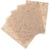 Uonlytech Carta Riso Beige per Decoupage Texture Unica, 20 Pezzi di Carta Artigianale per Calligrafia e Progetti di Scrapbooking Vintage