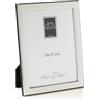 ARTÉ 20x25 Cornice per foto, Made in Italy, elegante placcata in argento, Silver Plated antiossidante, Bellissima cornice in Silver Plated con retro in legno mogano 114Z/20x25