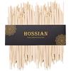 Hossian. Set di 100 bastoncini Reed Diffusore - Rattan-Reed Sticks -Diffus Bottiglie di vetro-Ricariche per diffusori- Spa-Aromaterapia, (Natural 25.4cm)
