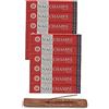 Vijayshree Golden Nag Series Bastoncini di incenso Masala Agarbathi, confezione da 12 pezzi, 180 g, con supporto per bastoncini Golden Nag Champa