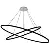Nemo Cassina Lighting Nemo Lighting Ellisse Double Dimmer LED lampada a sospensione nero