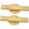 Ciieeo 2pezzi Vaso Cornice Per Fiori in Metallo Nordico Tubo Per Fiori Da Parete Decorazione Per Corridoio Vaso Floreale in Metallo Per Pareti Portafiori Da Parete