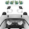 eXtremeRate Modulo Ricambio Kit Magnetico & Scheda Interruttori Ricambio Kit per ps5 Edge Controller Tasti Posteriori