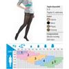 Kamila Collant Mabel 140 Denari Maglia Liscia Nero 5