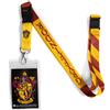 Ata-Boy Harry Potter - Cordino reversibile con stemma del Grifondoro, con clip e porta documenti