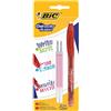 BIC 944102 Gel-ocity Illusion - Penna roller a sfera, colore: Rosso