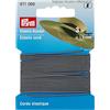 Prym Cordino elastico: 1,5 mm., grigio., grau, 3 m