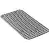TATAY Tappeto Antiscivolo Vasca | 50% Materiale Riciclato | Ventose a Forte Aderenza & Comfort | Alta Qualità & Resistente | Superficie Morbida | 68x37cm - Grigio