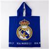 CERDÁ LIFE'S LITTLE MOMENTS Poncho Real Madrid - Poncho per bambini, con cappuccio e asciugatura rapida, asciugamano poncho per bambini, spiaggia, piscina ed estate, leggero e assorbente