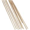 Rayher 6109900 - Bastoncini in legno rotondo, diametro 5 mm, pezzo 25 cm