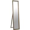DRW Terra in Legno e Specchio in Champagne 40x170cm