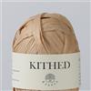 KITHED RAFIA Filato di rafia morbido per uncinetto, 100 m, in rafia liscia, per lavori a maglia a mano, cappelli e borse estivi (03 marrone crema)