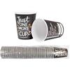 Heku Set di 50 tazze da caffè to go - 0,2 litri, 230 g/m², carta premium con rivestimento in polietilene, ecologico e sicuro, ideale per bevande calde, perfetto per ufficio, eventi e viaggi
