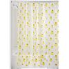 InterDesign iDesign Anatre Tenda Doccia, Vinile, Giallo, 180x0.2x200 cm