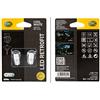 HELLA 8GL 178 560-601 Lampadina, LED, LED Retrofit, 12V, 1W, 5000K, Tipo zoccolo W2,1x9,5d, Blister, Quantità 2