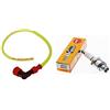 NGK Cappuccio Candela Racing Completo Di Cavo Schermato & 4510 B6Hs Candela