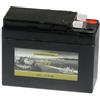 intAct Bike-Power GEL12-4A-BS, CTR4A-BS, 12V 2,5 Ah, 60 A (EN), Batteria per moto GEL di alta qualità con il 30% di potenza di avviamento in più, Batteria GEL esente da manutenzione