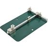 Aramox Dispositivo di Manutenzione Dispositivo di Riparazione PCB in Acciaio Inossidabile 120 X 80 X 20 Mm 3 Baionette Mobili Base Stabile per Test del Circuito di Manutenzione della Scheda Madre