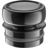 Générique Tappo Presa Auto Zinco Metallo | Protezione Presa Impermeabile E Antipolvere 25g Anti-Shock Elettrico Decorativo Per Interni Auto Camion Barca, Nero Argento Universale