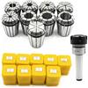 MINUS ONE Mandrino di serraggio MK3 M12 ER32, set da 9 pezzi, pinze di serraggio 2-20 mm per fresa