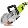 Desnysmf Fresatrice elettrica da parete, 4000 W, 6500 giri/min, con pompa dell'acqua, fresatrice da parete con 5 lame, diametro lama 12,1 cm