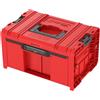 Qbrick System Cassetta degli attrezzi Pro Drawer 1 Toolbox 2.0 Basic Red Ultra HD con cassetto estremamente resistente IP66 modulare