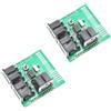 Senzooe 2 pezzi MIDI Shield Music Distribution Board strument Digital Interface Adapter Board
