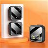SKUBIS Microfono lavalier wireless uno a due Smart Square Long Standby Trasmissione in diretta Tecnologia wireless Vlog2.4G,B